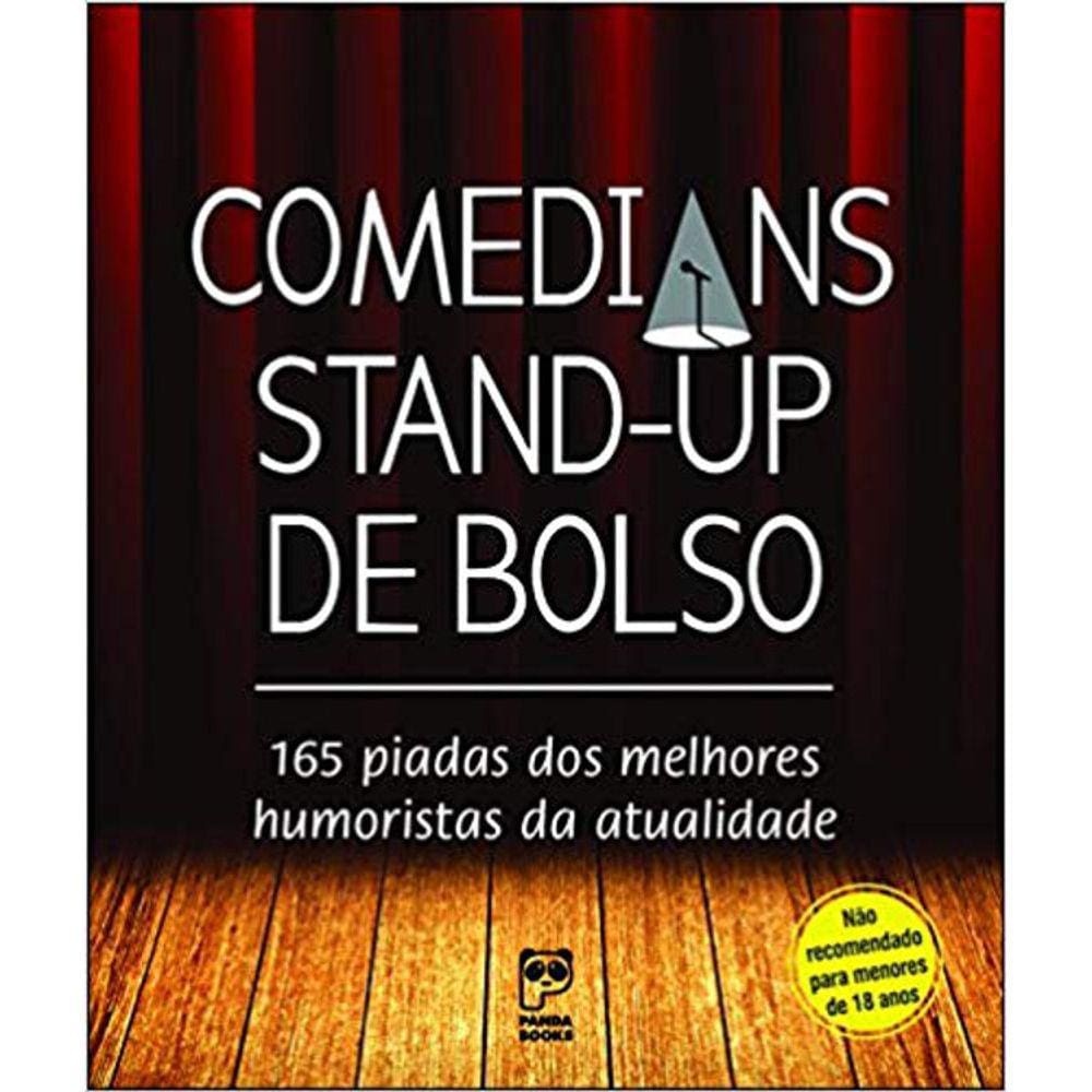 Livro Caixinha - Comedians Stand-Up De Bolso