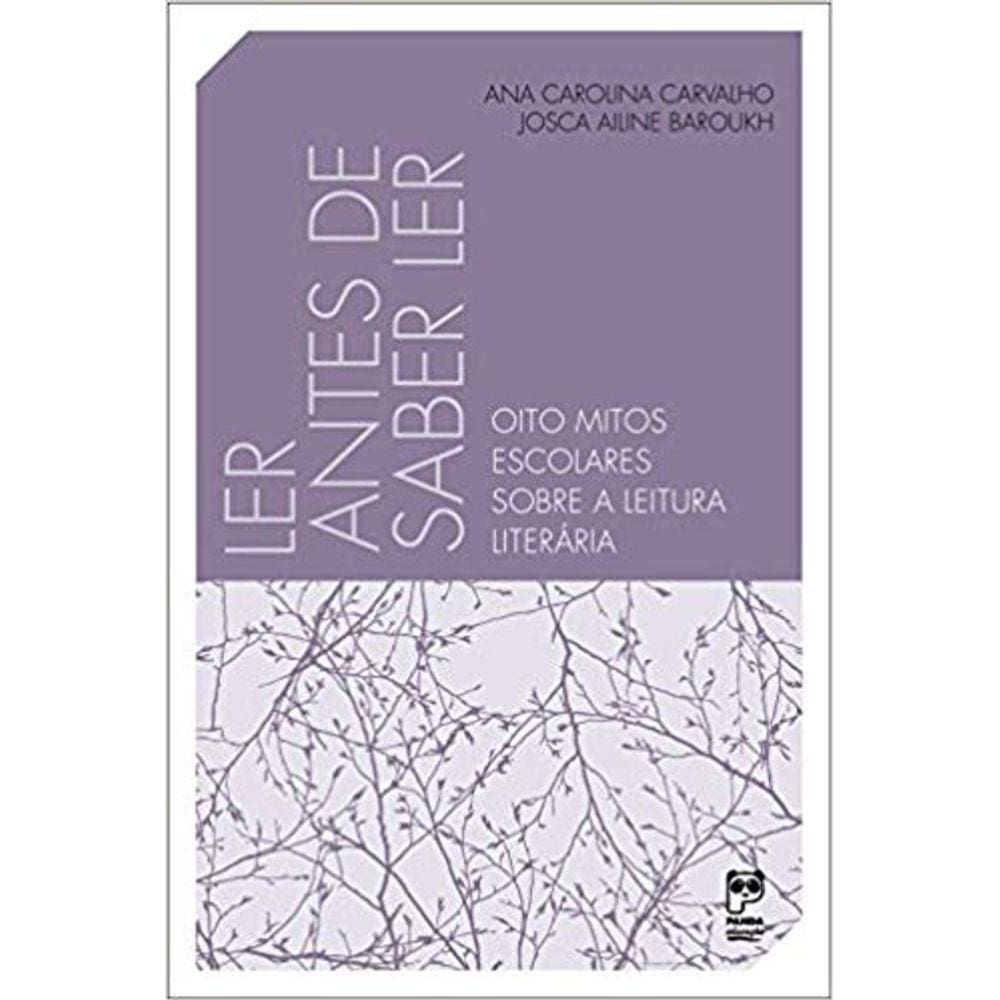 Ler Antes De Saber Ler