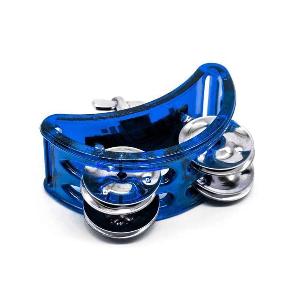 Pandeirola Com Clamp Azul Mini Cristal Torelli Tpc-307