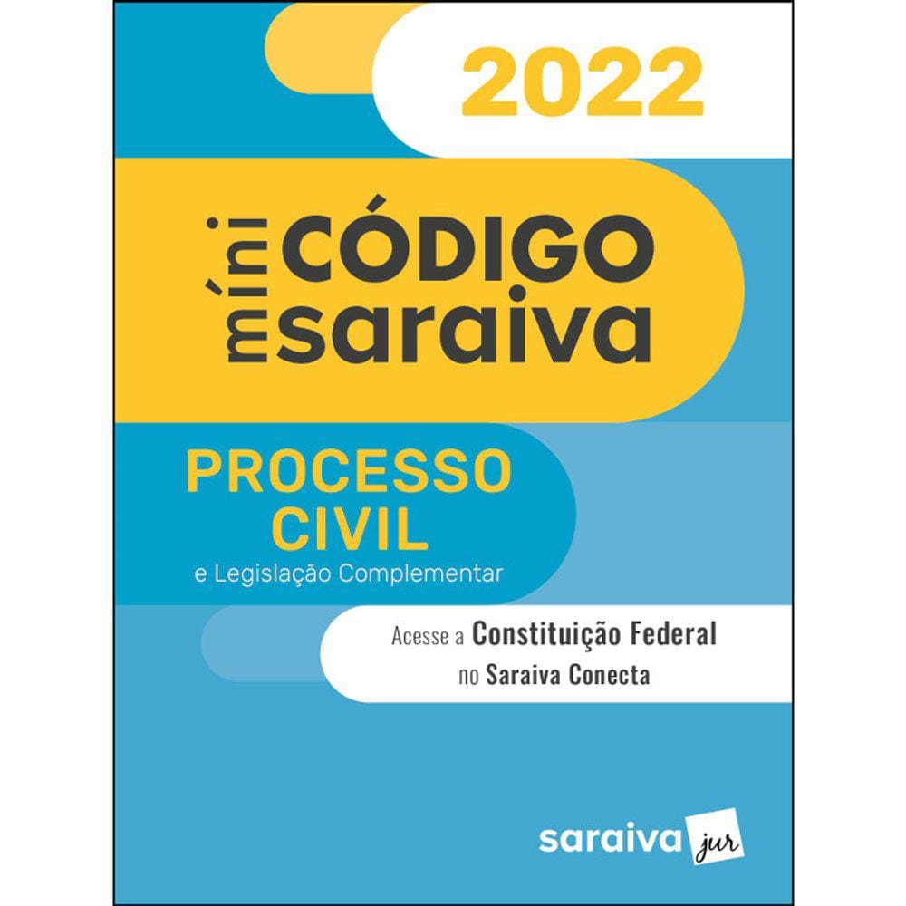 Minicódigo De Processo Civil E Constituição Federal - 2022 Ed. 26