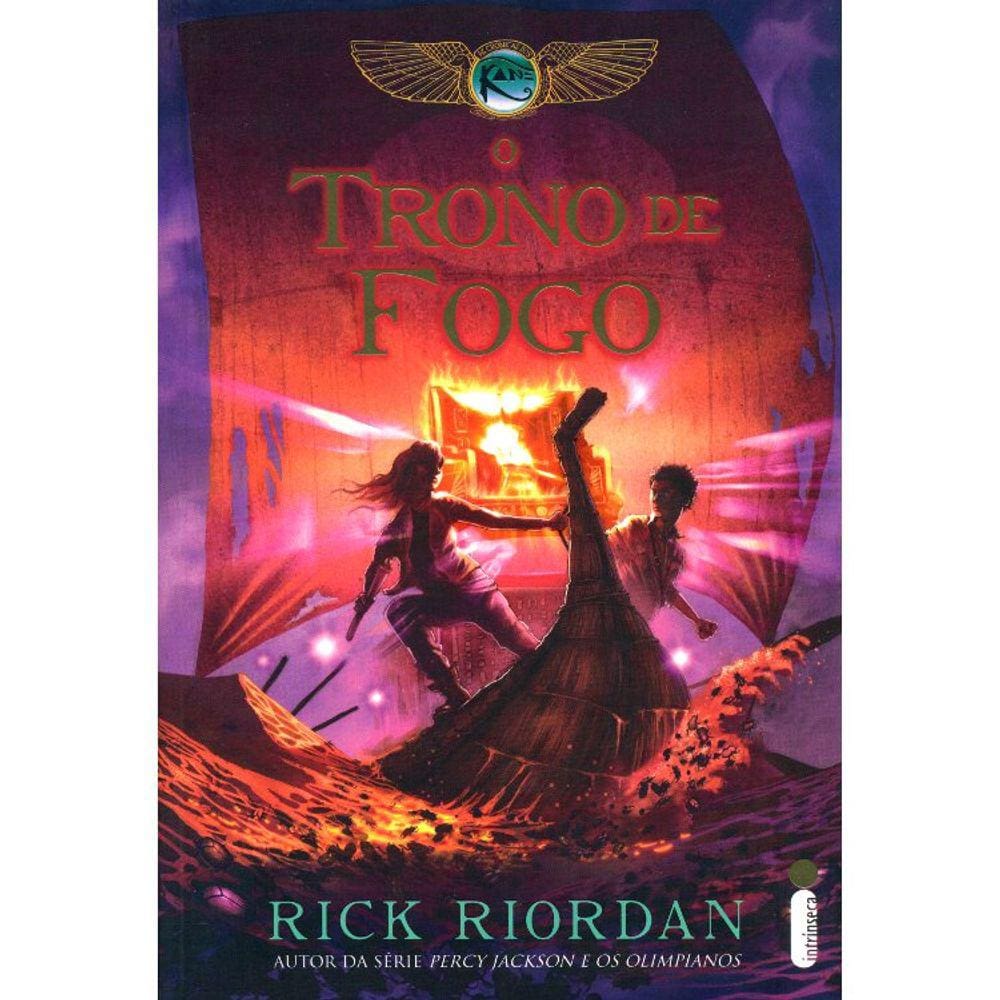 As Crônicas De Kane - Vol 2 - O Trono De Fogo