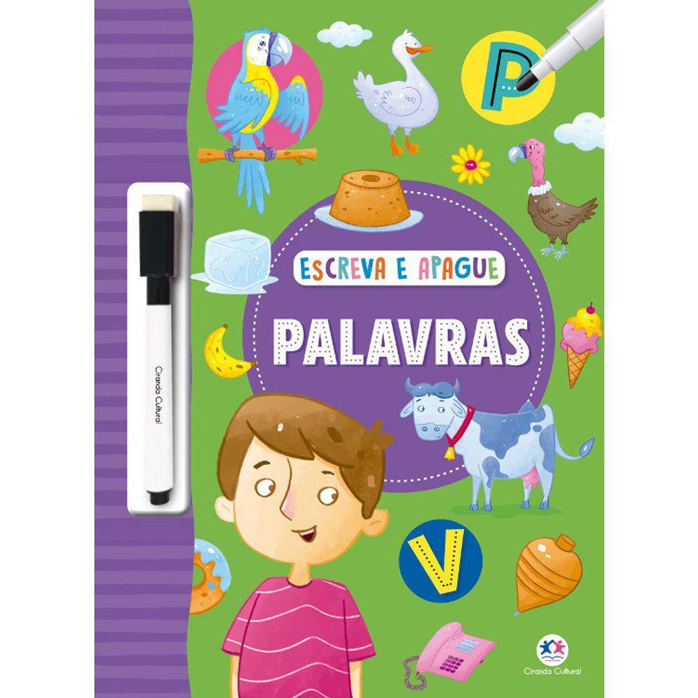 Escreva E Apague - Palavras