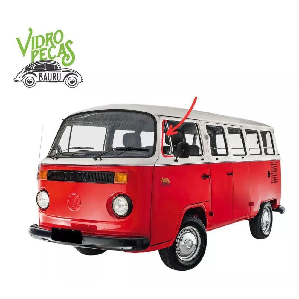 Borracha Quebra Vento Esquerdo Kombi Clipper Todas