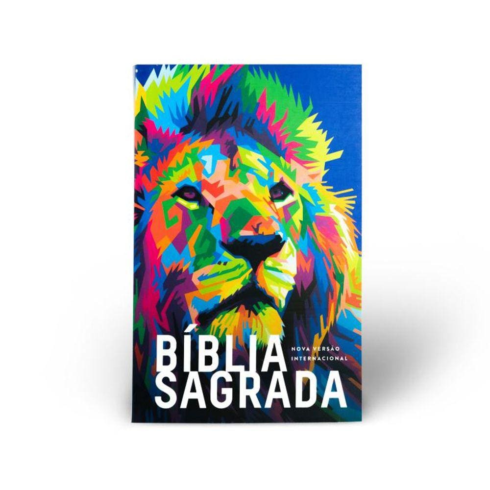 Bíblia Sagrada, NVI, Brochura, Leão Pop