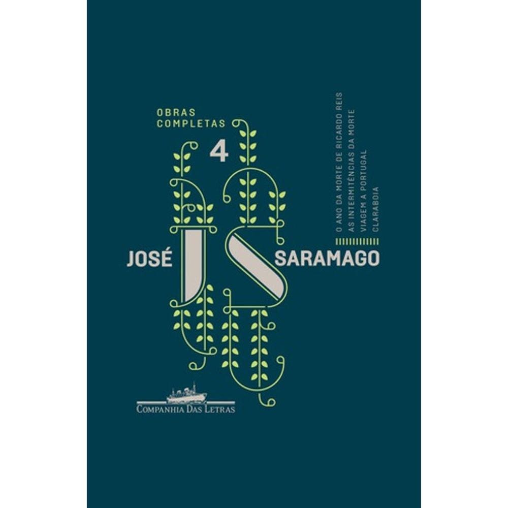 Obras Completas - Livro 04 - Jose Saramago - Capa Dura