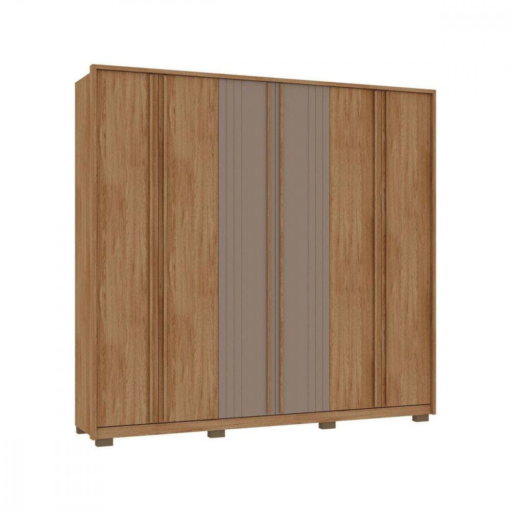 Guarda Roupas 6 Portas 4 Gavetas Mozart Caemmun