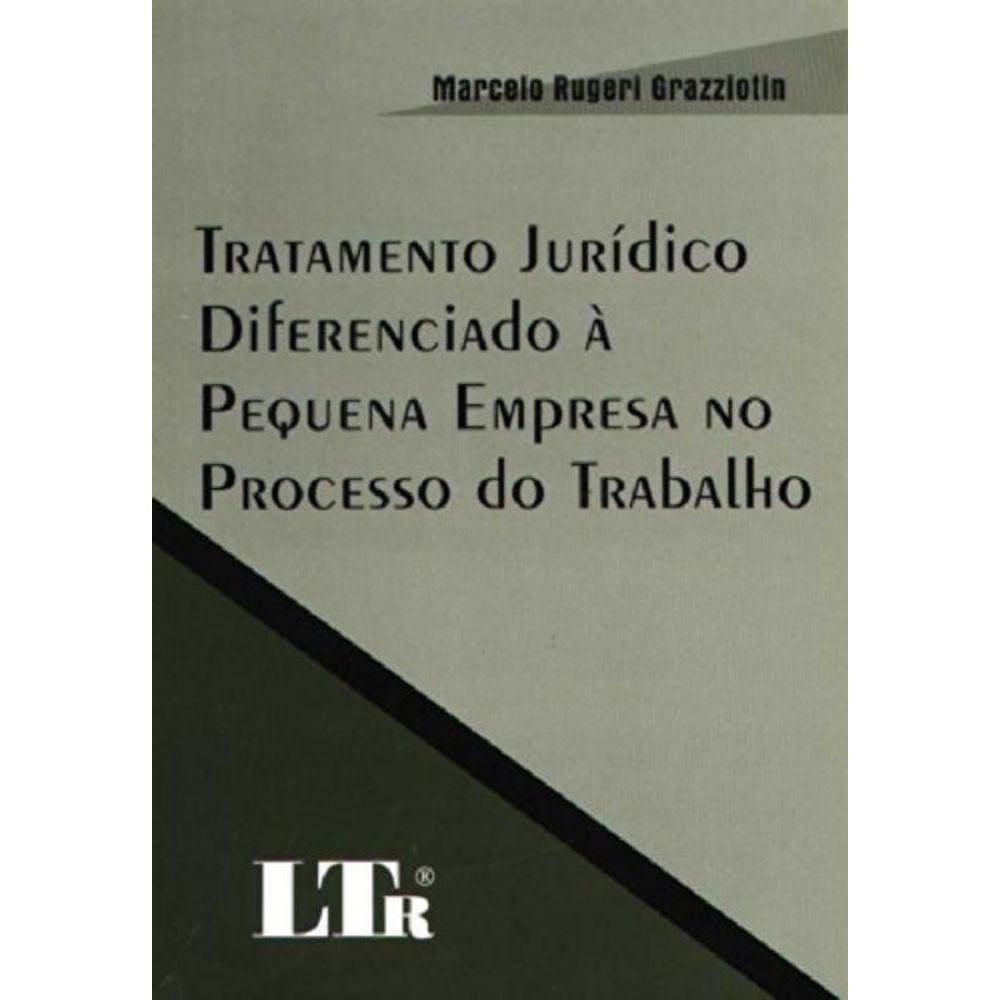 Tratamento Juridico Diferenciado A Pequena Empresa