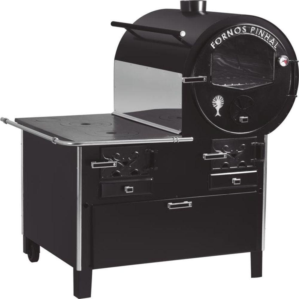 Forno Acoplado C Caixa Chapa Esq Da Fornos Pinhal