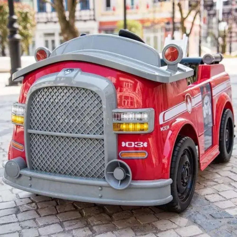Carro de Bombeiro Patrulha Canina Marshall 12V Vermelho