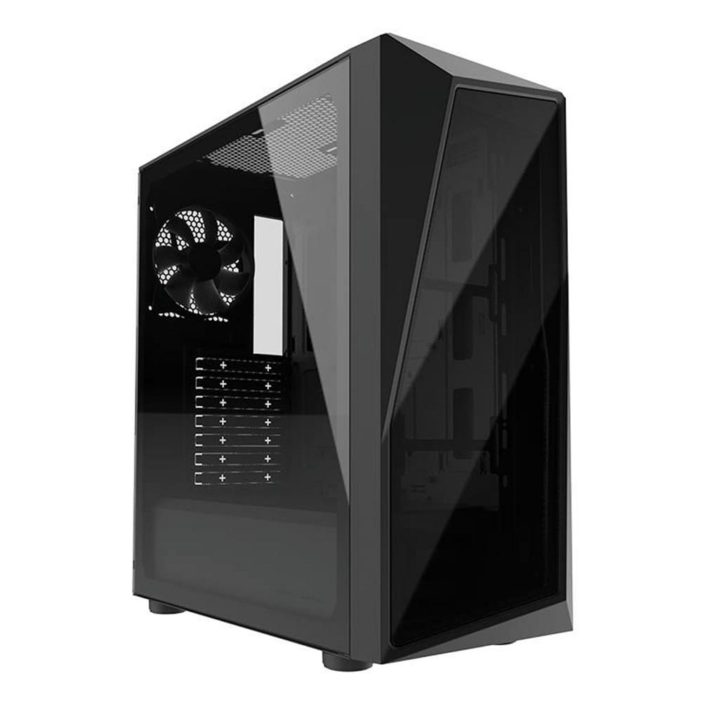 Gabinete Cooler Master CMP 520L Lateral de Vidro Preto MINI-ITX, MICRO-ATX, ATX - CP520-KGNN-S03