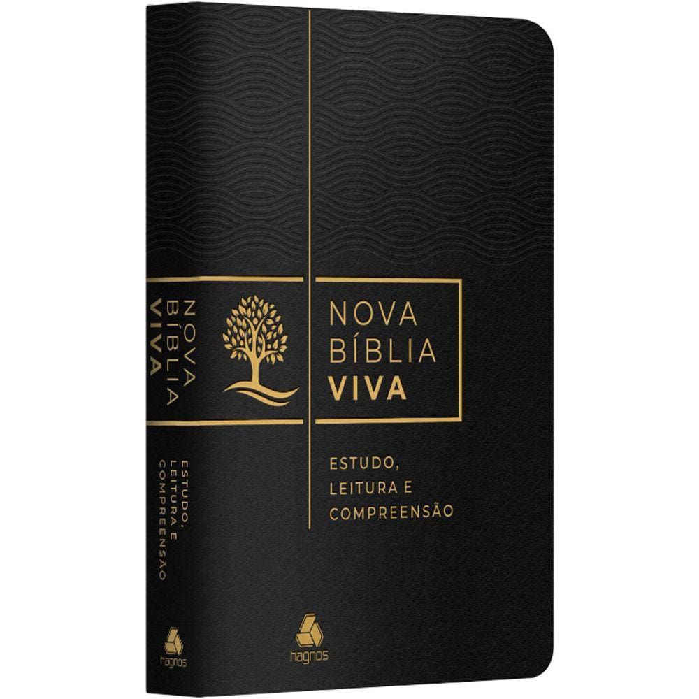 Nova Bíblia Viva - Estudo, Leitura E Compreensão - Preta