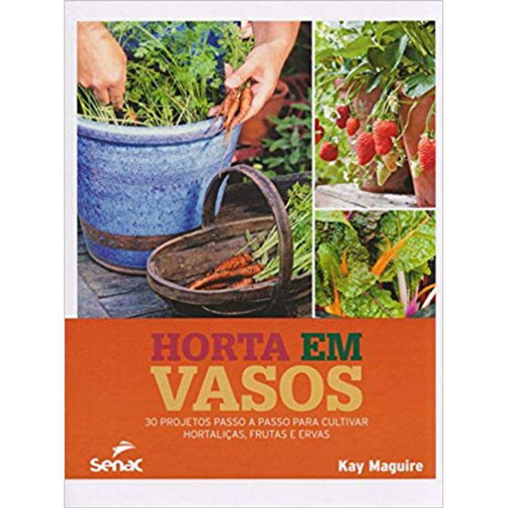 Horta Em Vasos - Capa Dura