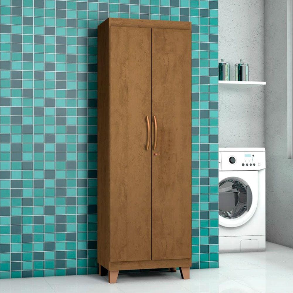 Armário Multiuso Bambu em MDF com 2 Portas | Extra