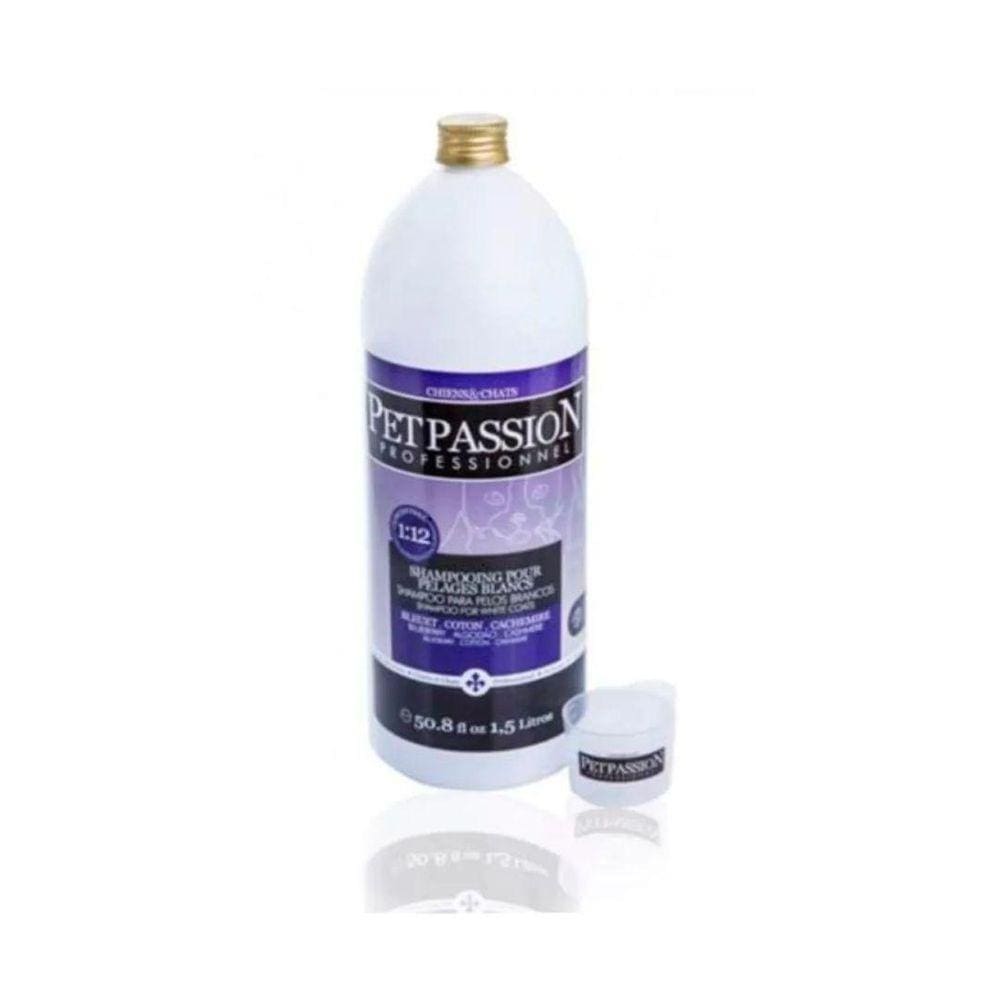 Shampoo Concentrado Blanc 1,5L - Pet Passion