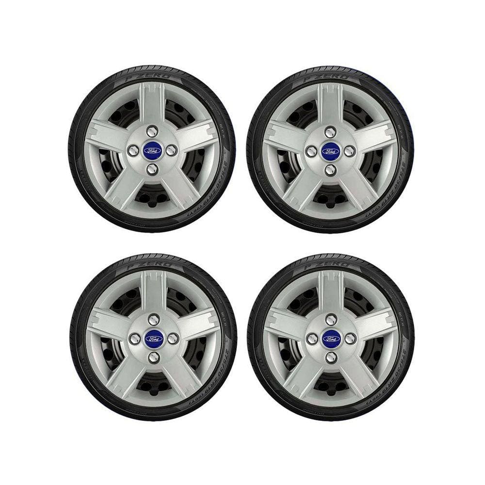 Jogo Calota Ford Ka Fiesta Courier Escort Aro14 +014Fdj