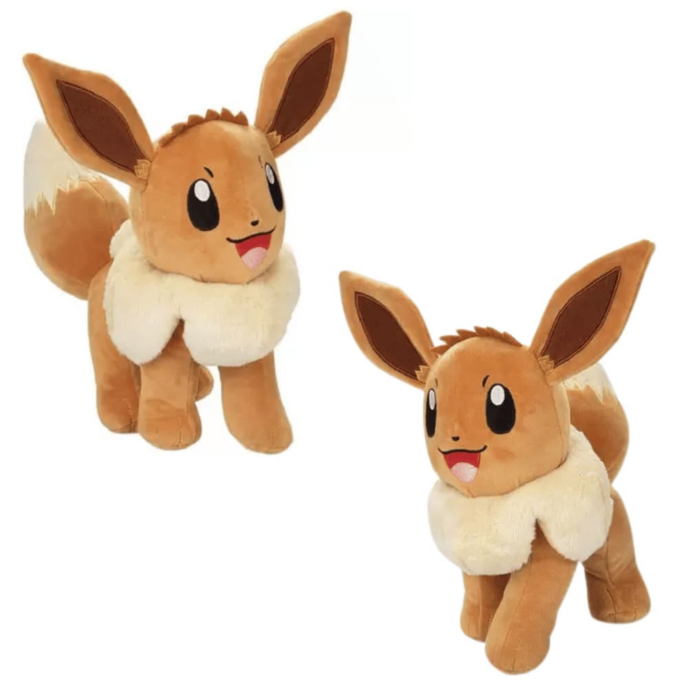 Pelúcias Eevee e Evoluções