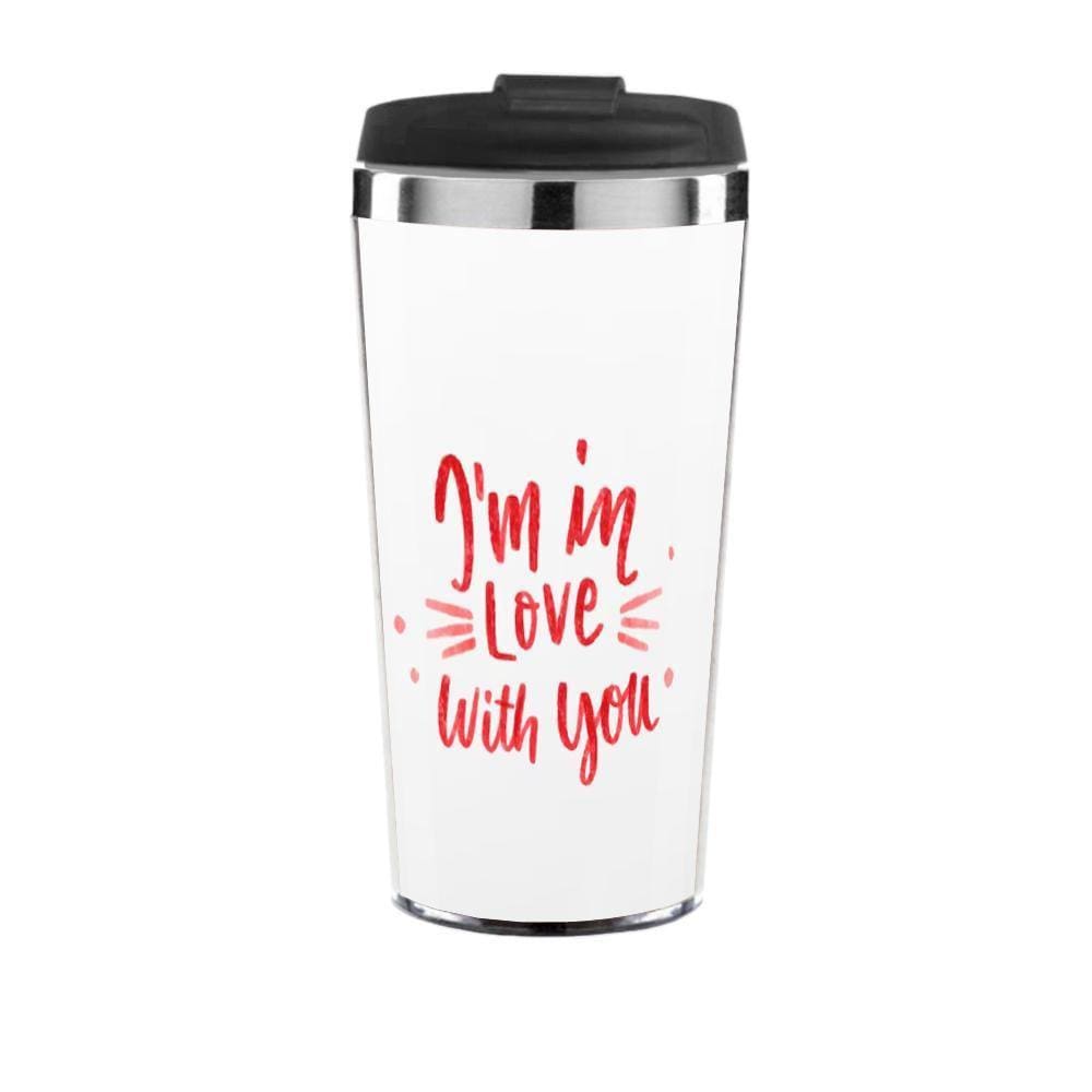 Copo Térmico Namorados Im In Love With You Eu Sou Apaixonado