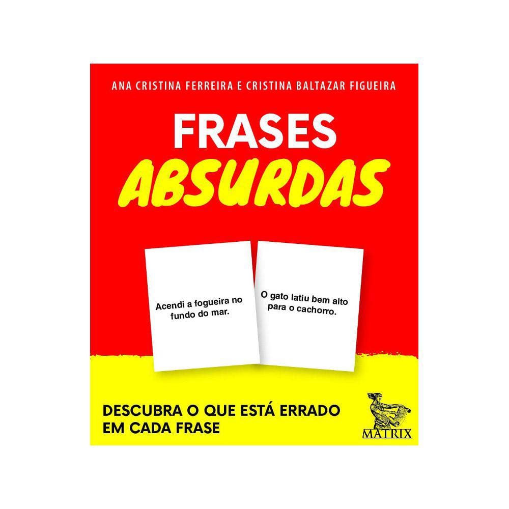 Livro Caixinha - Frases Absurdas: Descubra O Que Esta Errado Em Casa Frase