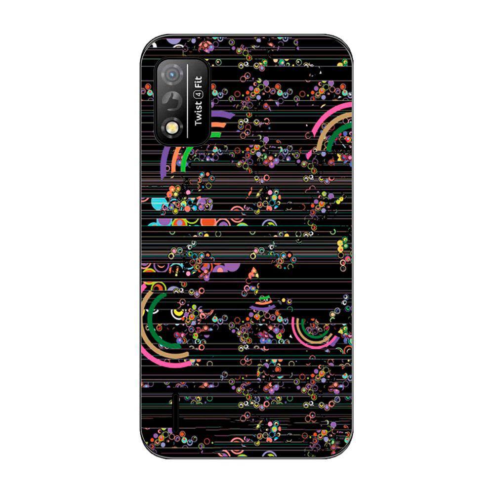 Capa Adesivo Skin006 Verso Para Positivo Twist 4 Fit