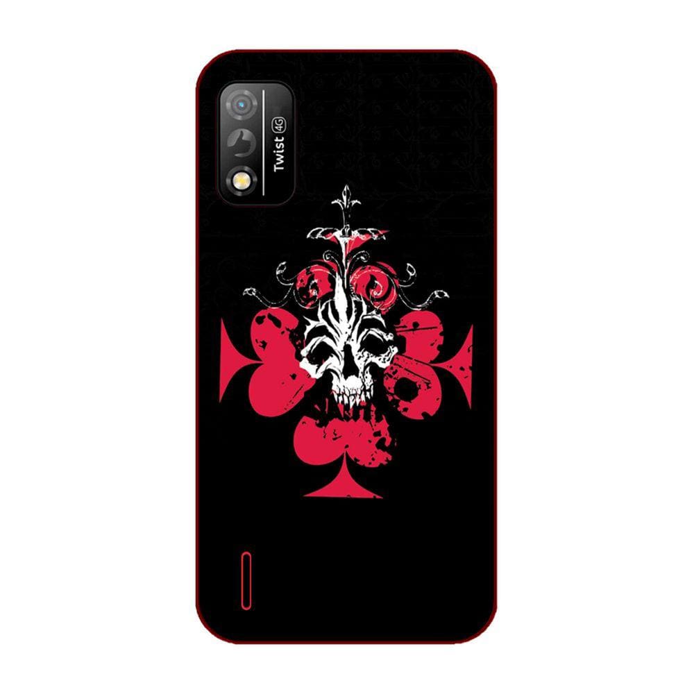 Capa Adesivo Skin008 Verso Para Positivo Twist 4G