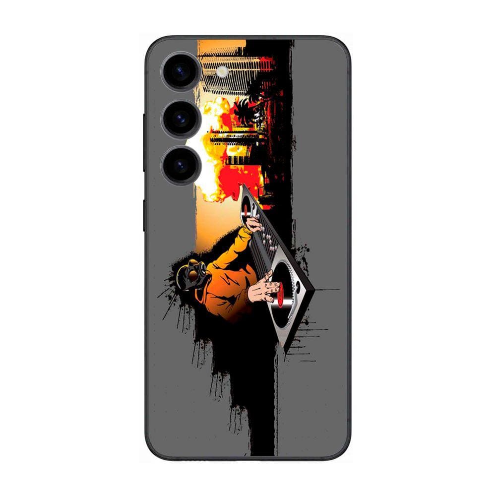 Capa Adesivo Skin264 Verso Para Samsung Galaxy S23 (2023)