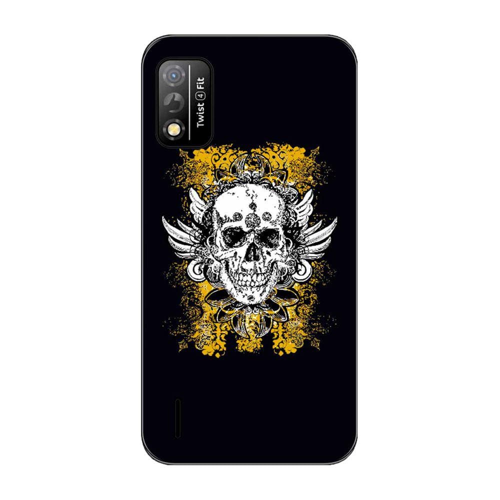 Capa Adesivo Skin374 Verso Para Positivo Twist 4 Fit