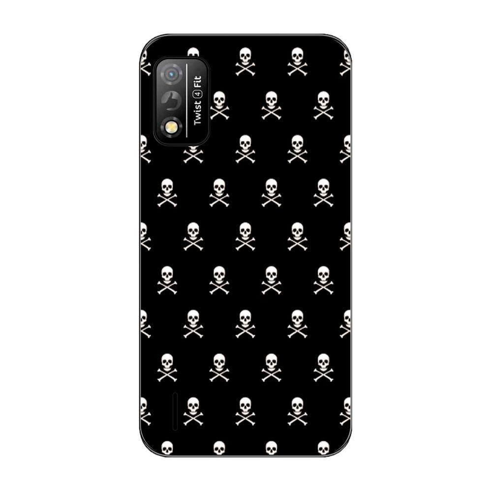 Capa Adesivo Skin201 Verso Para Positivo Twist 4 Fit
