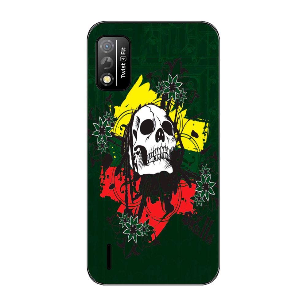Capa Adesivo Skin024 Verso Para Positivo Twist 4 Fit