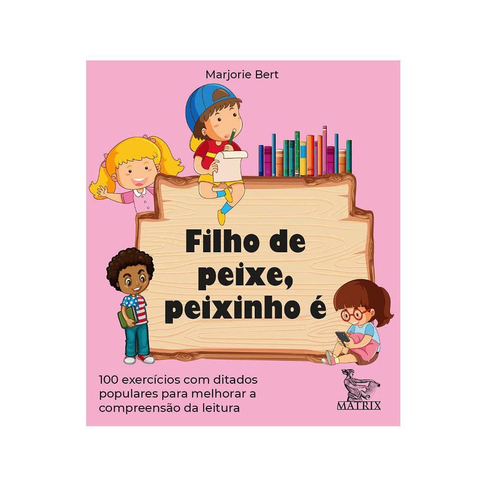 Livro Caixinha - Filho De Peixe Peixinho E