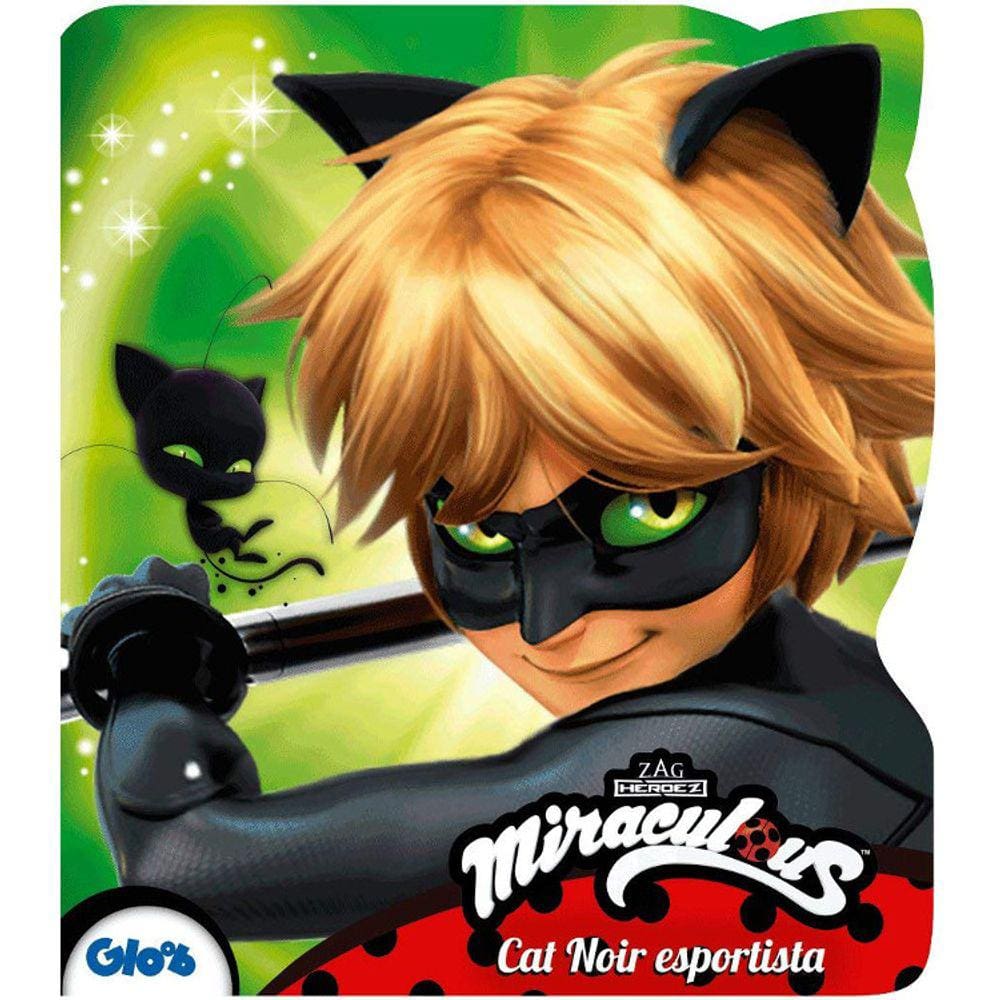 Boneco de ação Miraculous Cat Noir, 11 polegadas