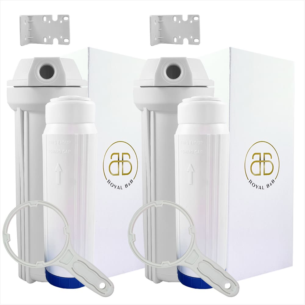 Kit 2 Filtro Agua 9 3/4 Pou 2 Granulado Elimina 100% Cloro