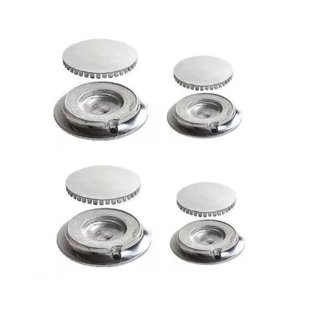 Kit Espalhador+Bacia Para Brastemp Quality De Ville 4 Bocas