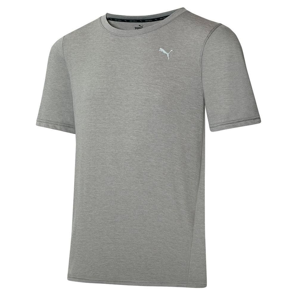 Camiseta Puma Performance Heather Masculina Medium Gray