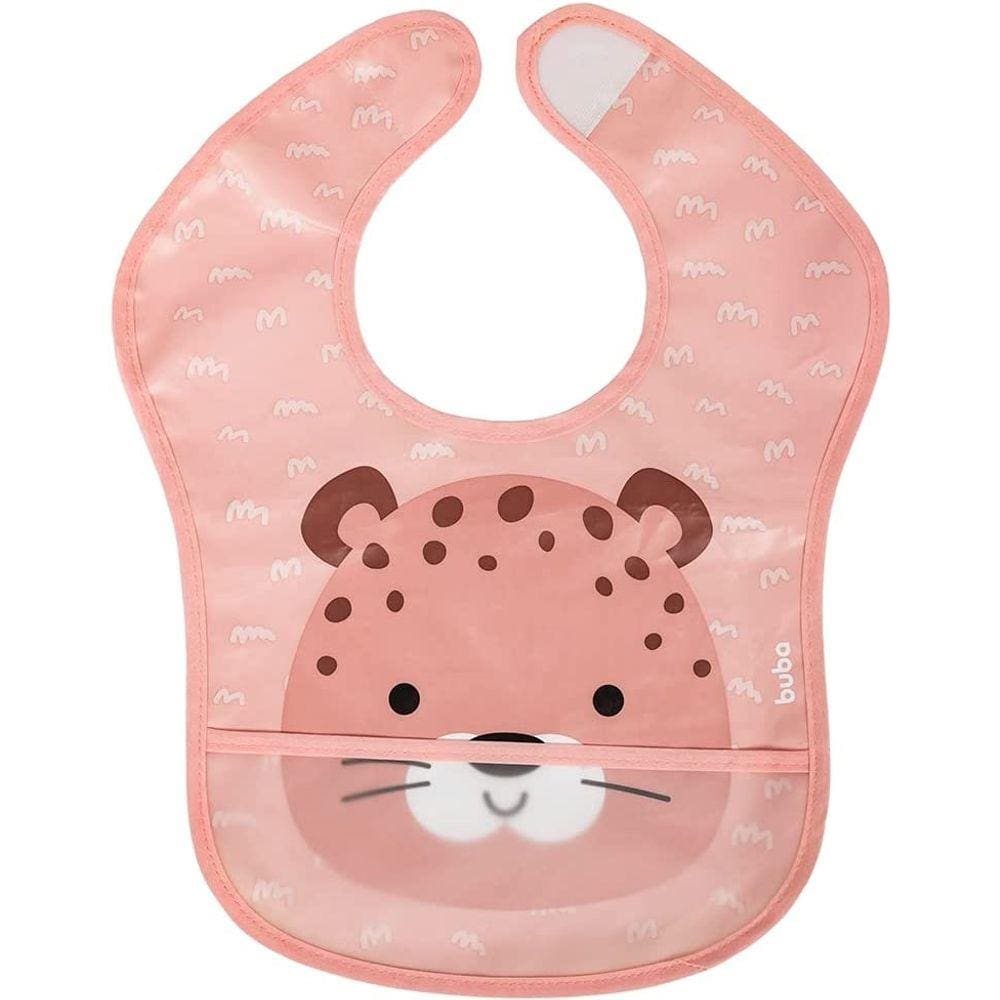 Babador Com Pega Migalhas Buba Impermeável Oncinha
