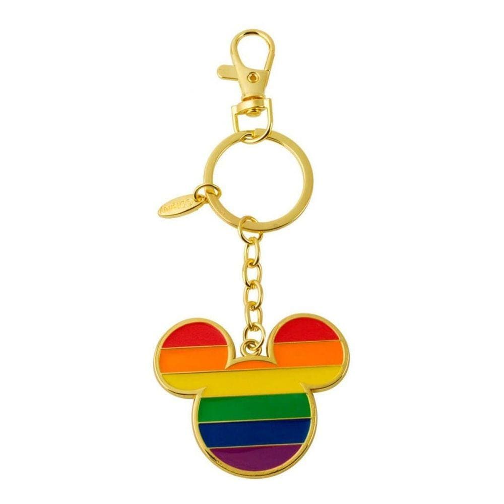 Kit Chaveiros Mickey Minnie Formato Chave Arco-íris Lgbt