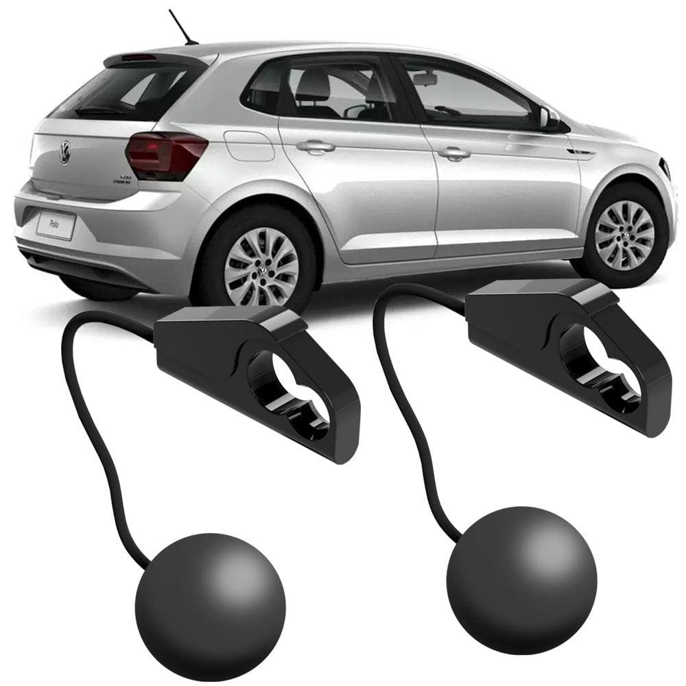 Par Cordão Para Tampão do Porta Malas Polo Hatch 2018 2019 2020 2021 2022 2023