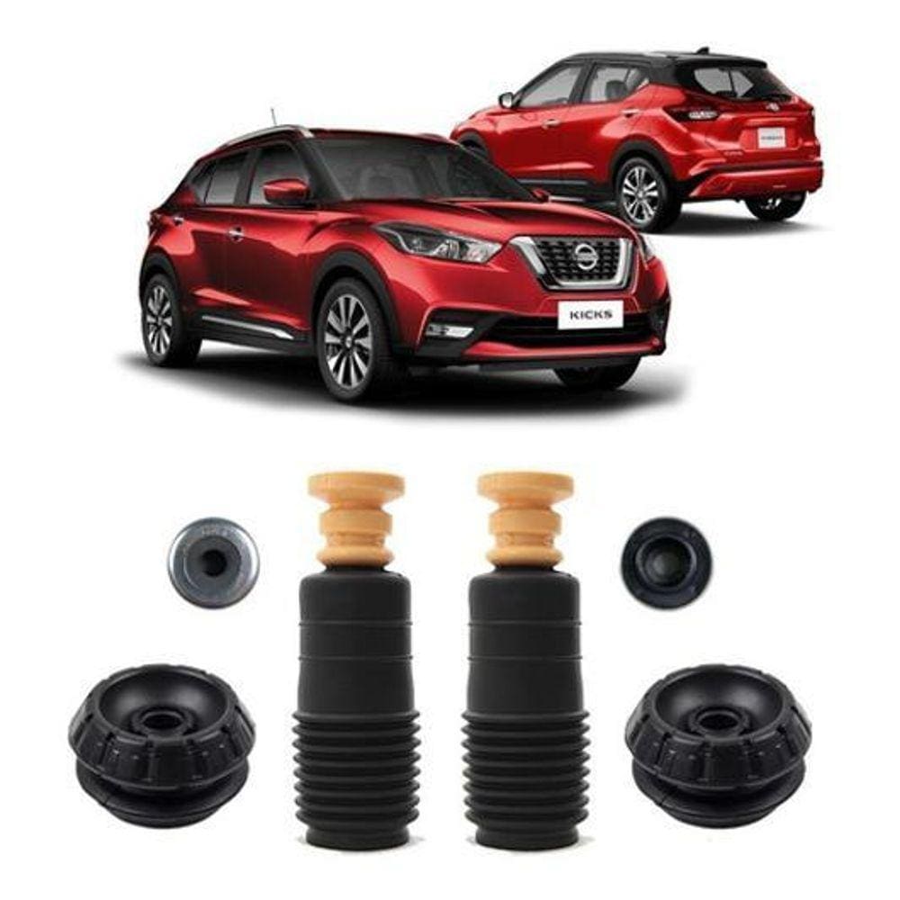 Kit Batente Amortecedor Dianteiro Nissan Kicks 16 / ...