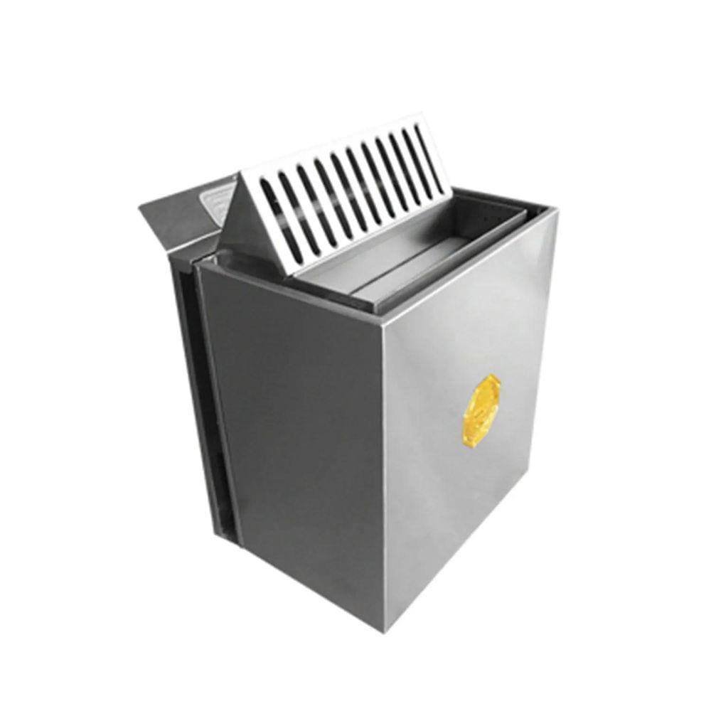 Sauna Seca Elétrica 9Kw Inox Bifasico 220V Dig. Impercap