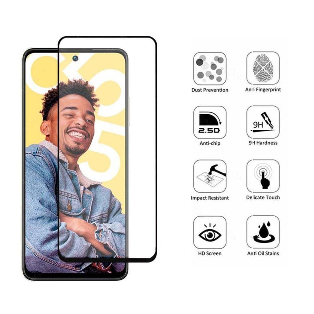 Película De Vidro Temperada 9H Anti risco 3D 5D 9D P/ Realme C55