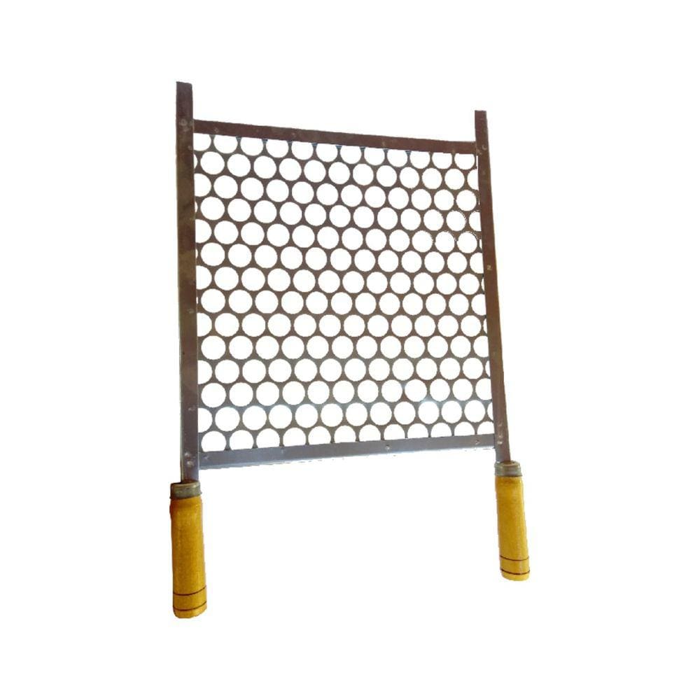 Grelha Galvanizada Tela Moeda Para Churrasqueira 40x30cm