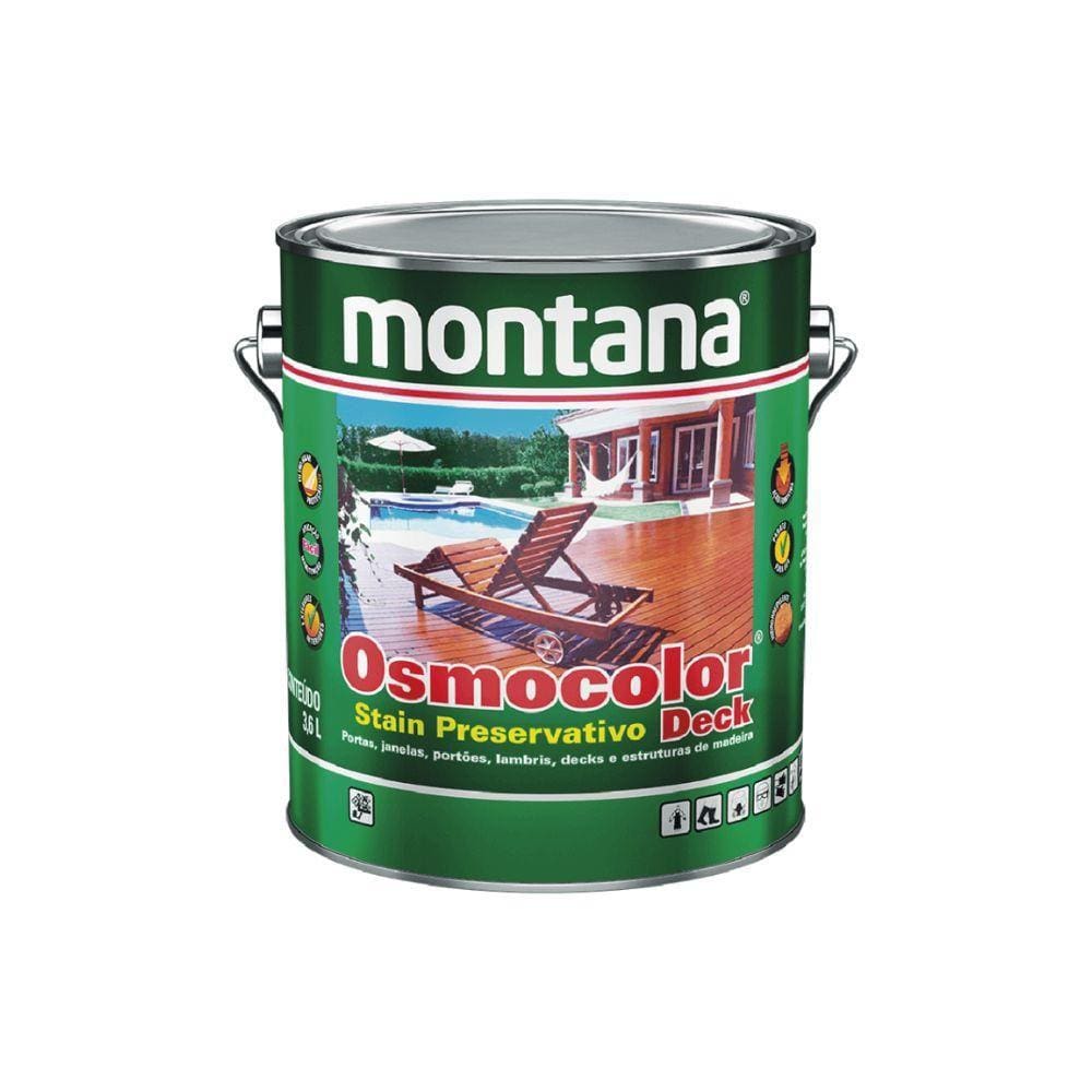 Verniz Castanho UV Deck Osmocolor Montana 900ML