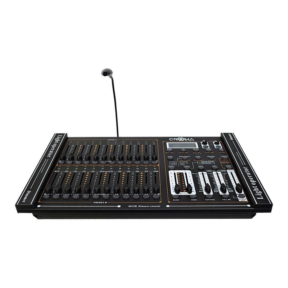 Mesa de iluminação DMX de 48 canais Croma | Extra