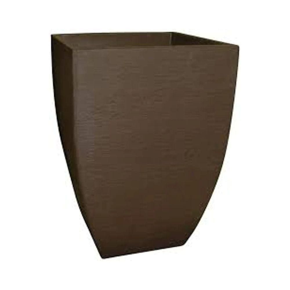 Vaso Quadrado Moderno Japi 48 Café JVQMK48