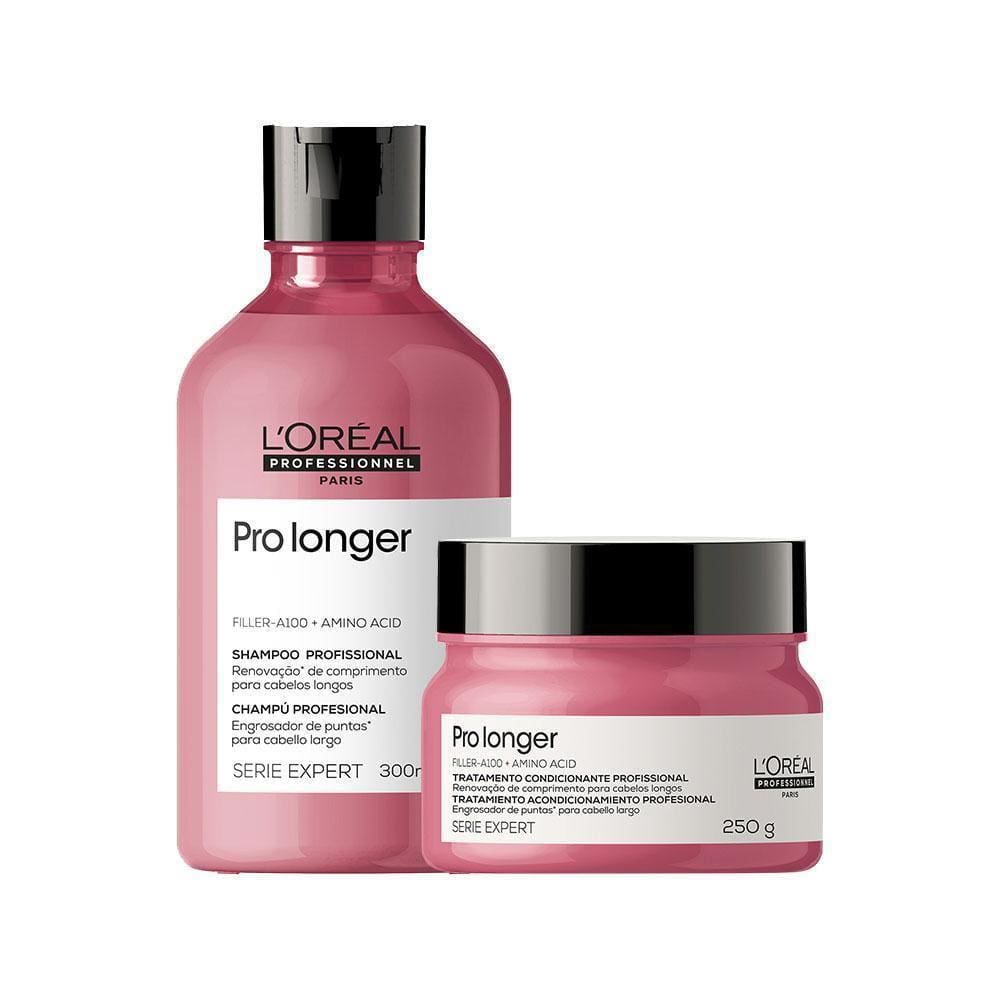 Kit L`Oréal Pro Serie Exp Pro Longer - Sh E Másc 250G