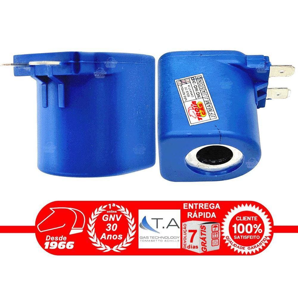 Bobina Ou Solenoide Do Redutor Gnv 5 Geração Tomasetto At12
