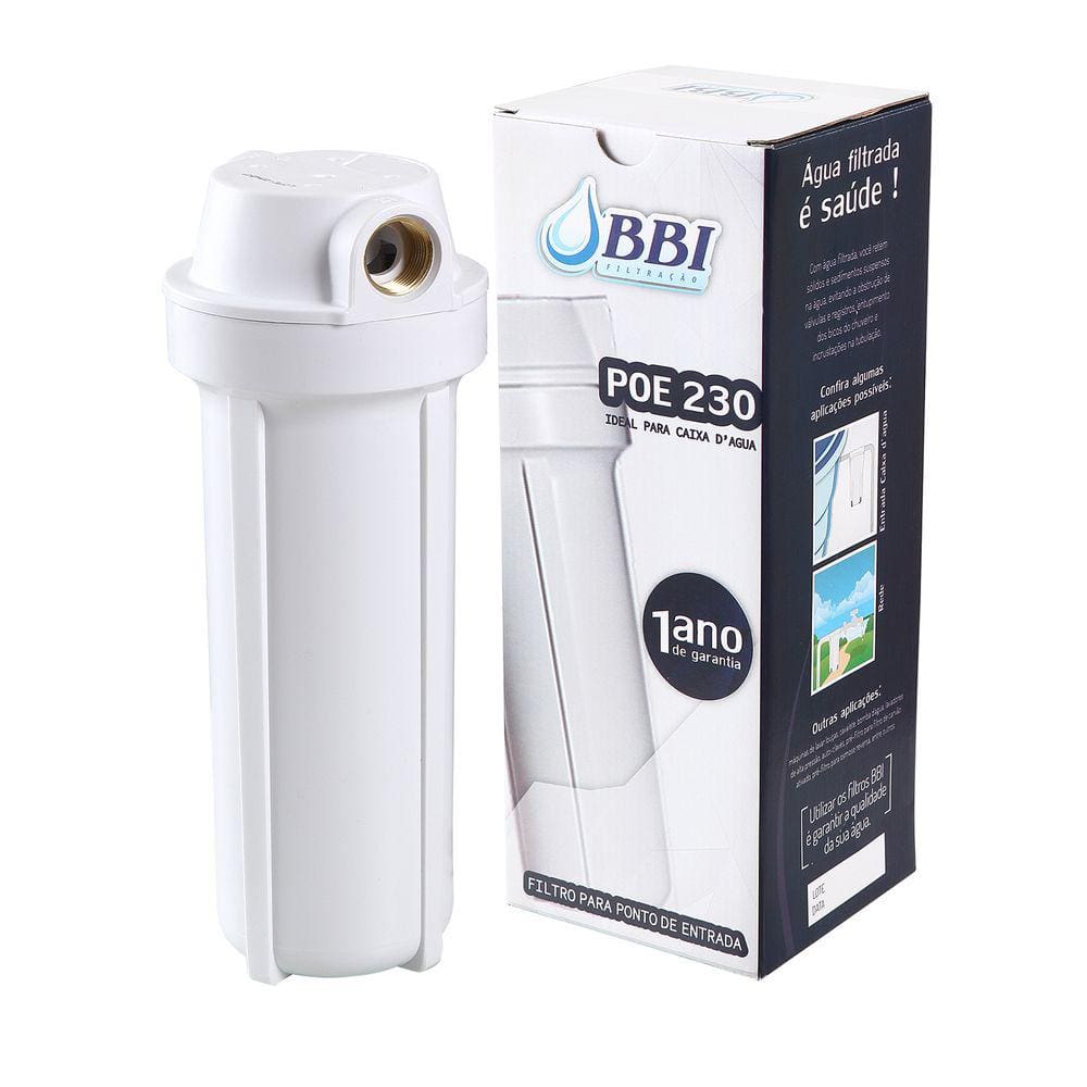 Filtro de agua para caixa d`água e cavalete POE 230