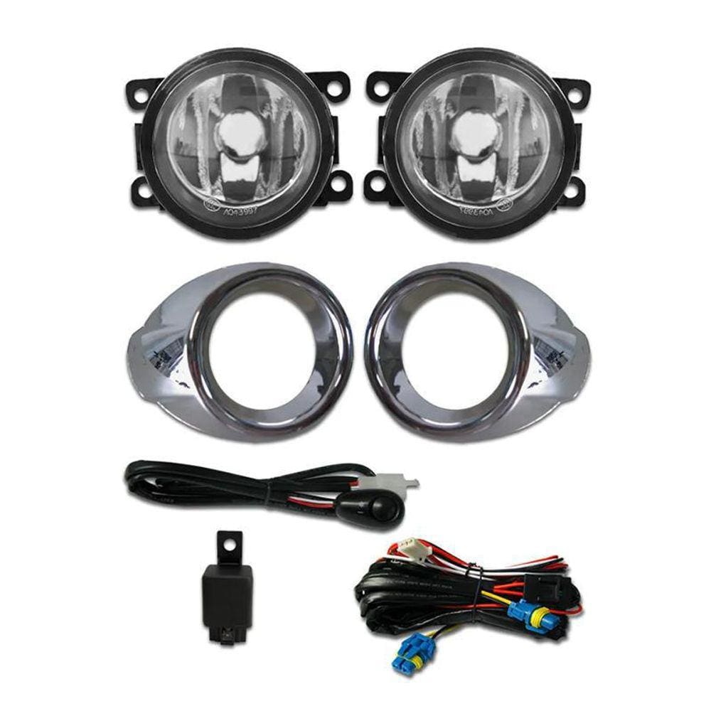 Kit Farol De Milha Neblina New Focus 2014 2015 2016 Cromo
