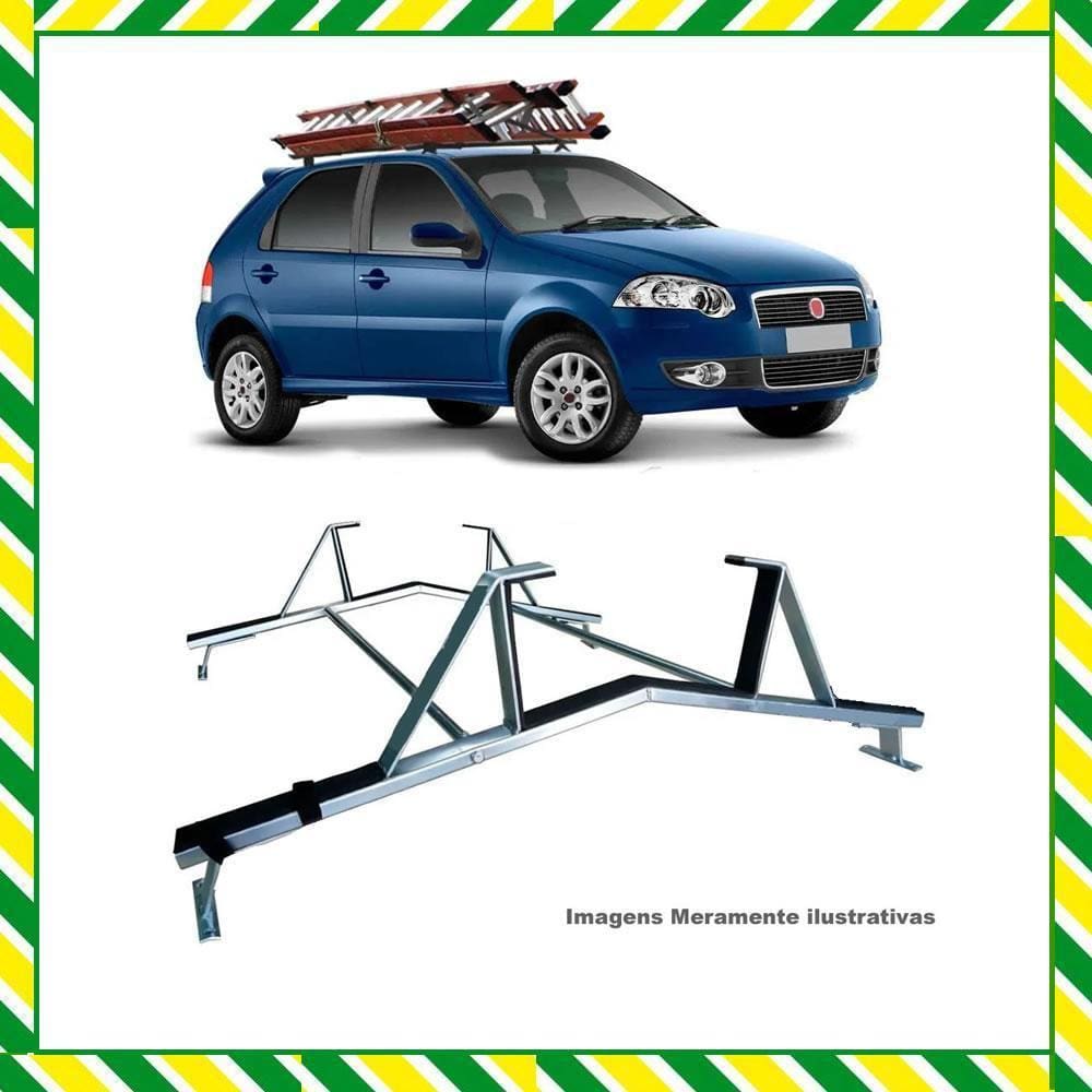 Rack Teto Suporte Porta Escadas Gol Voyage Astra Kwid