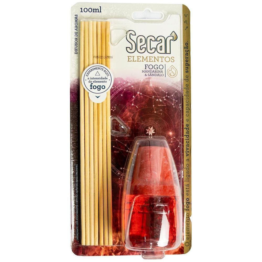 Difusor De Aromas Secar Elementos 6X100Ml - Fogo