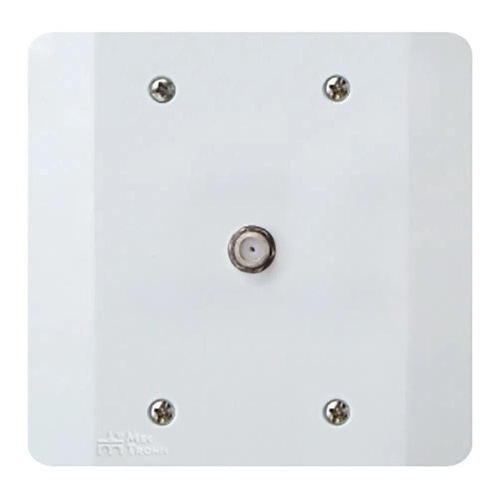 Conector Coaxial com Placa 4x4 Linha Milleniun MECTRONIC